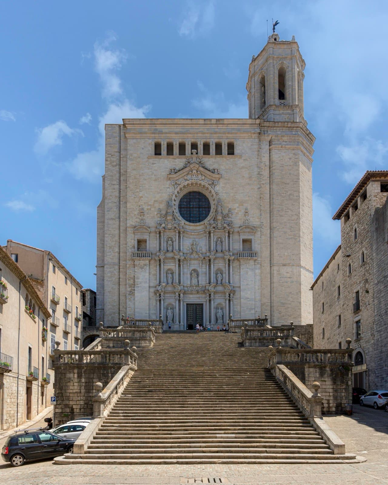Girona Cathedral steps
